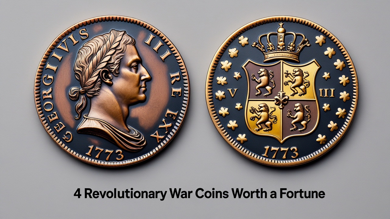 4 Revolutionary War Coins Worth a Fortune