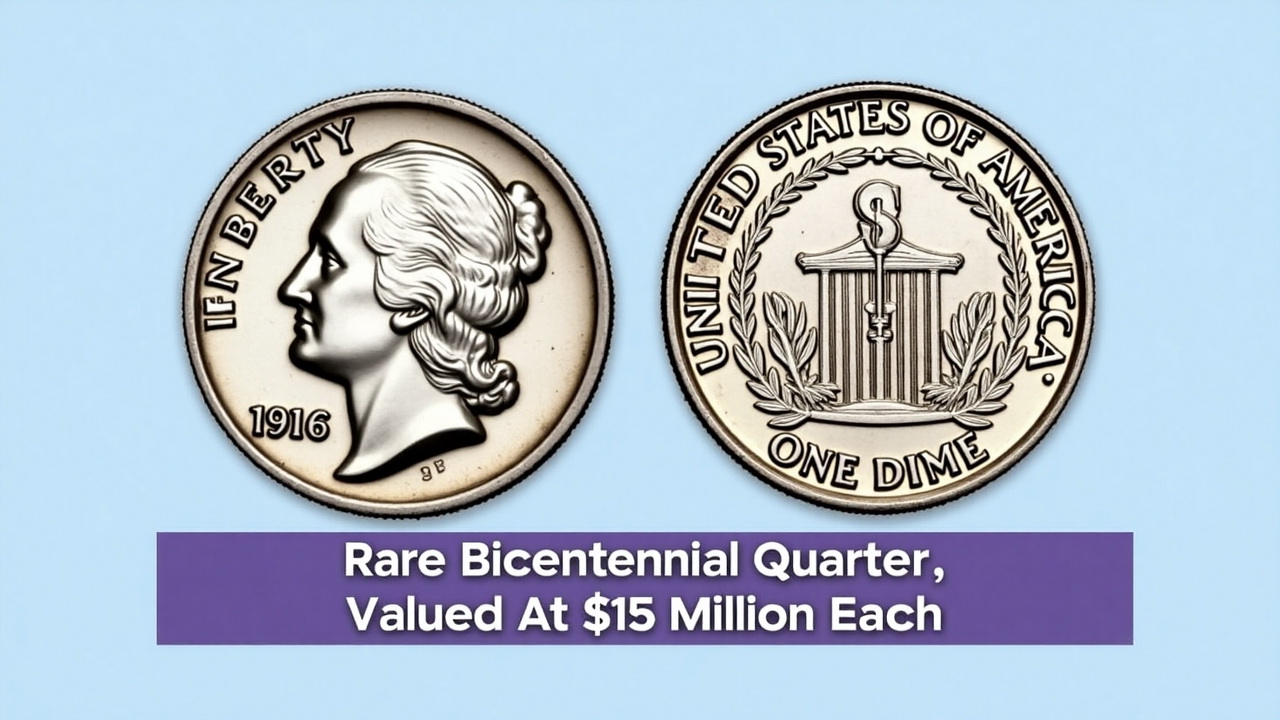 Bicentennial Quarter Worth $15 Million Each