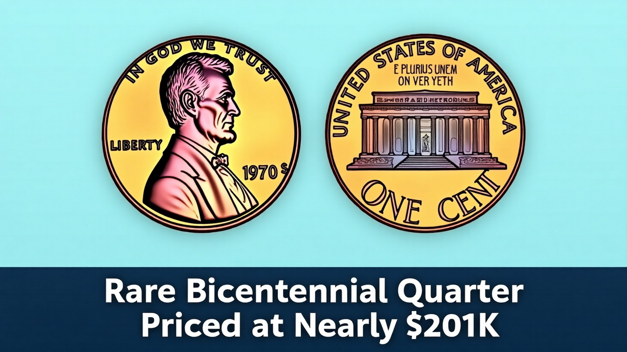 Rare Bicentennial Quarter Fetches $201K