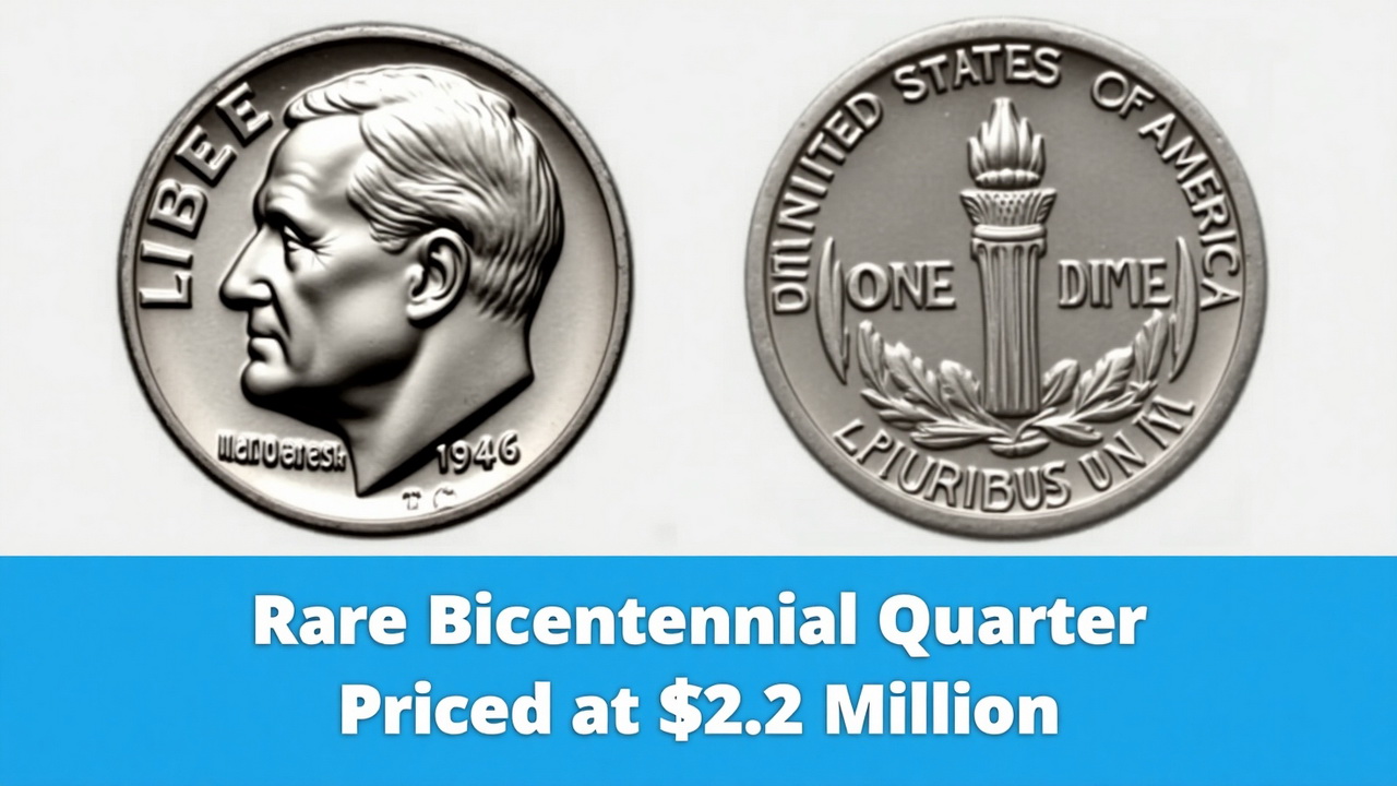 Rare Bicentennial Quarter Valued at $2.2 Million