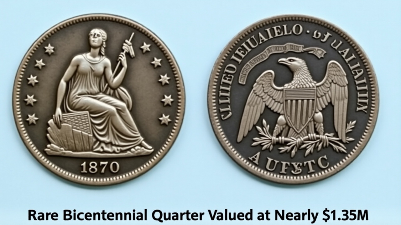 Rare Bicentennial Quarter Worth $1.35M