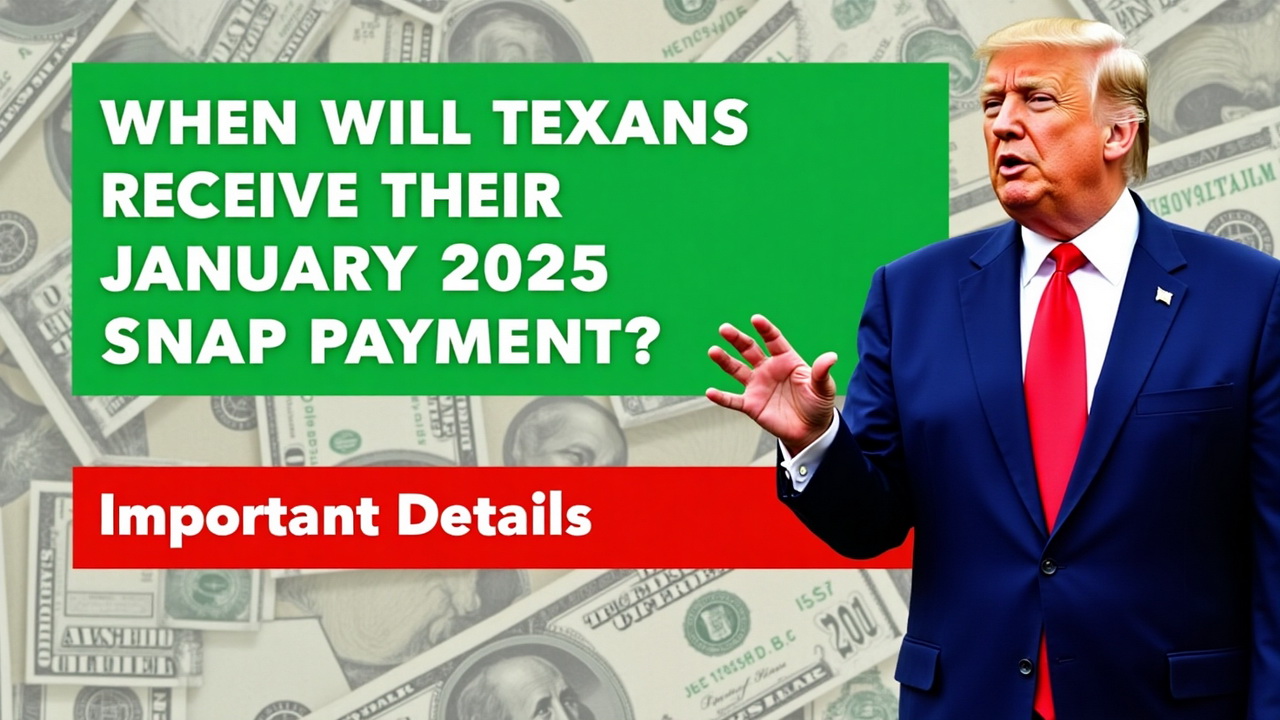 When Will Texans Receive Their January 2025