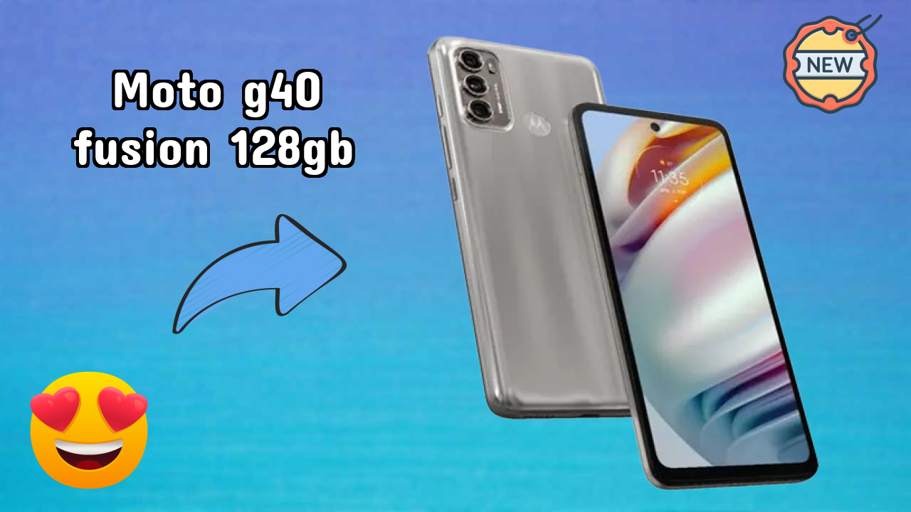 Moto G40 Fusion 128GB Display Technology: IPS LCD Quality