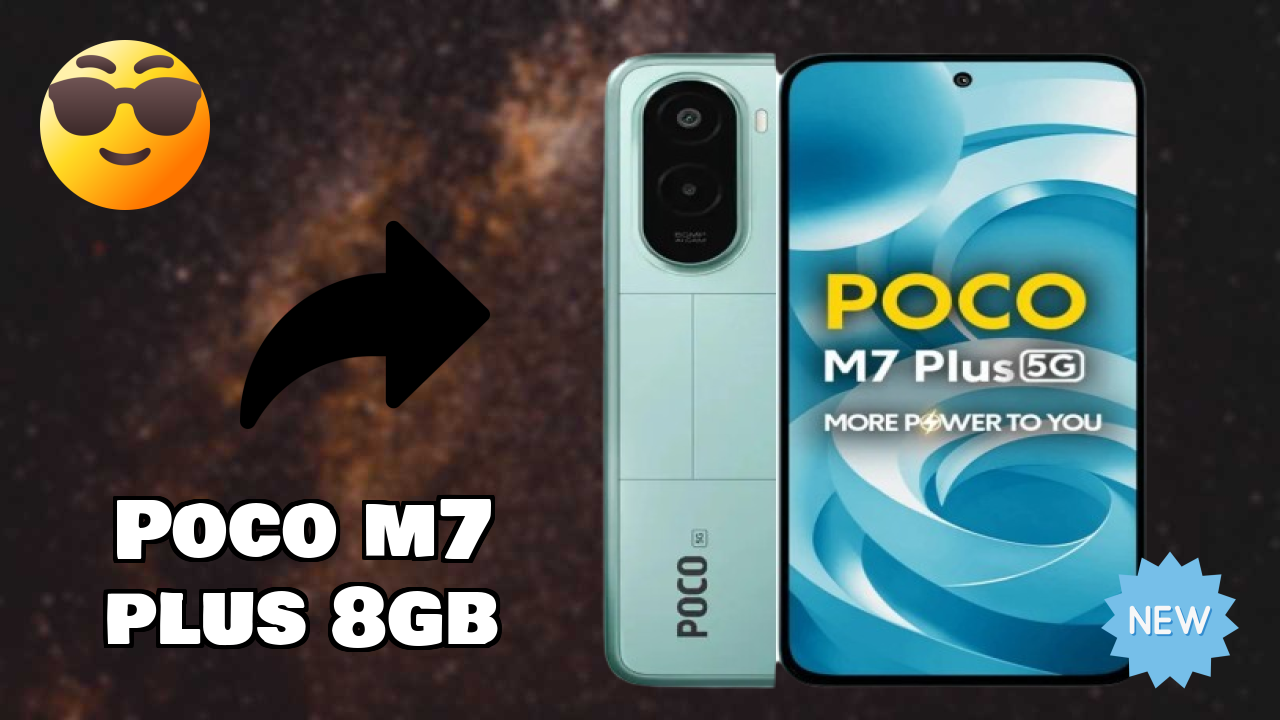 POCO M7 Plus 8GB at ₹13,999 - Complete Specifications List