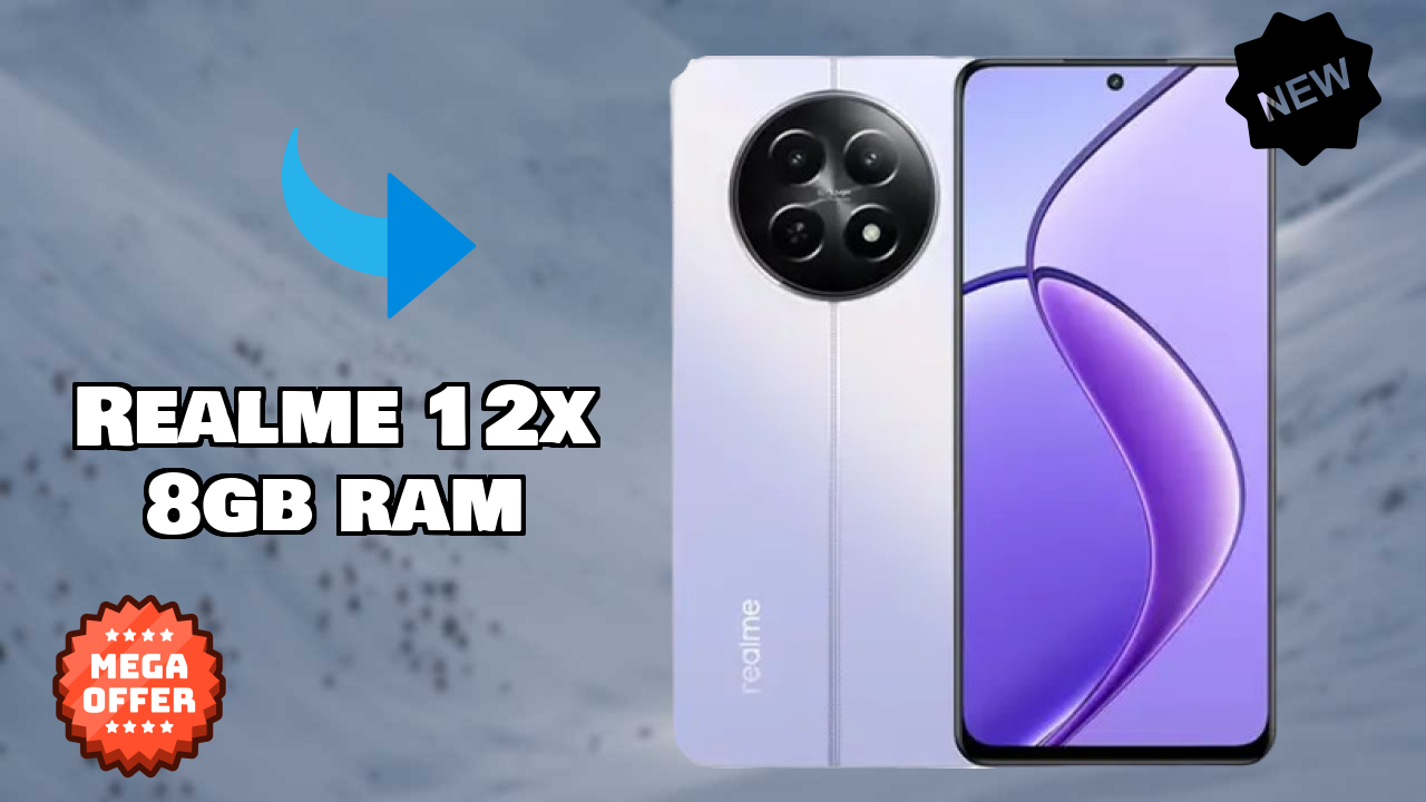 Realme 12x 8GB RAM Test: 8 GB RAM Handles Heavy Apps