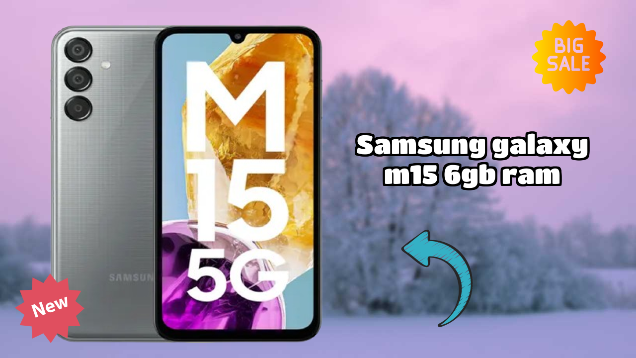 Samsung Galaxy M15 6GB RAM Display Analysis: Super AMOLED Explained